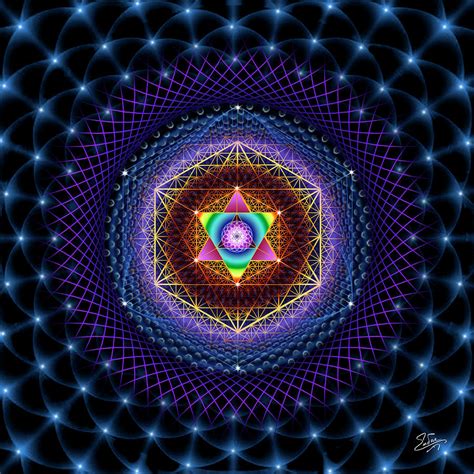 Sacred Geometry 753 Digital Art By Endre Balogh Pixels