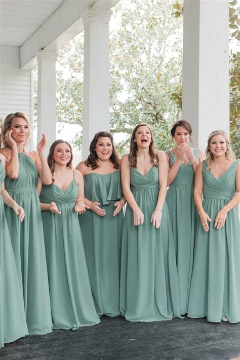 Having A Spring Wedding Shop Sorella Vita Evergreen Styles To Get The Look We Love The Color