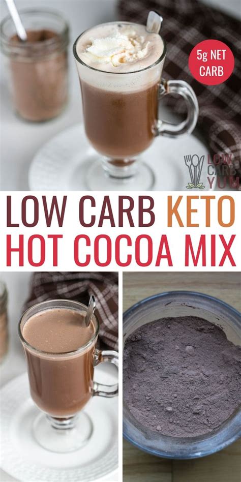 Keto Hot Cocoa Mix Recipe Hot Chocolate Mix Recipe Low Carb Hot Chocolate Mix Recipe Sugar