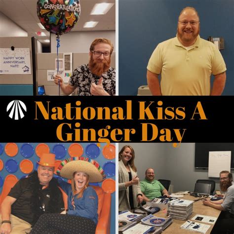 What Is National Kiss A Ginger Day L Tron