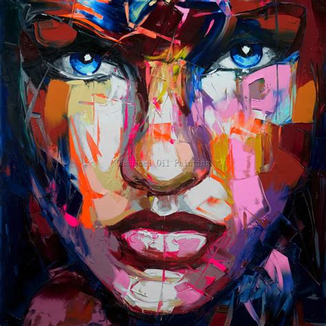 Master Level Artist Hand Painted High Quality Abstract Portrait Oil Painting On Canvas Modern