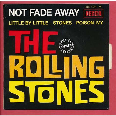Not Fade Away Little By Little Stones Poison Ivy De The Rolling Stones Ep Chez Neil93