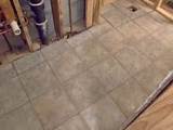 Installing Tile Flooring In Bathroom Pictures
