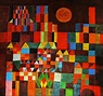 Castle and Sun, by Paul Klee, 1928. This artwork mainly uses lines to ...