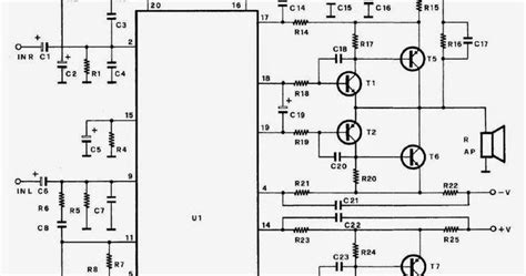 8 watt amplifier circuit diagram: Pin on Усилитель
