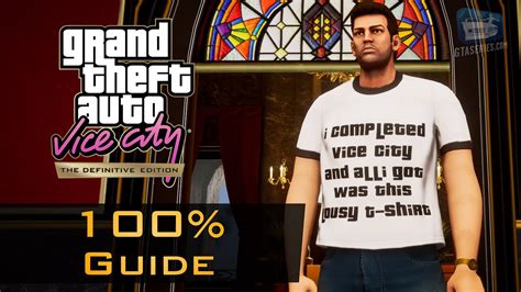 Gta Vice City 100 Completion Guide Done It All Trophy Youtube