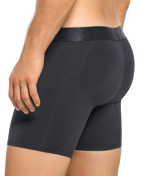 Leo Mens Padded Butt Enhancer Boxer Brief Leonisa