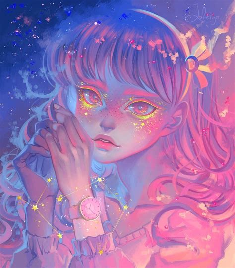 Alexa💫 On Twitter Digital Art Illustration Anime Art Girl Kawaii Art