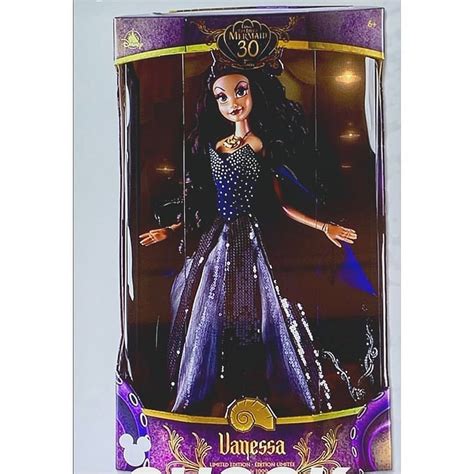 Vanessa Limited Edition The Little Mermaid 30th Anniversary Doll And