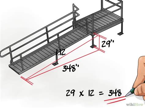 Image Titled Build A Wheelchair Ramp Step 6 Handicap Accessible Home