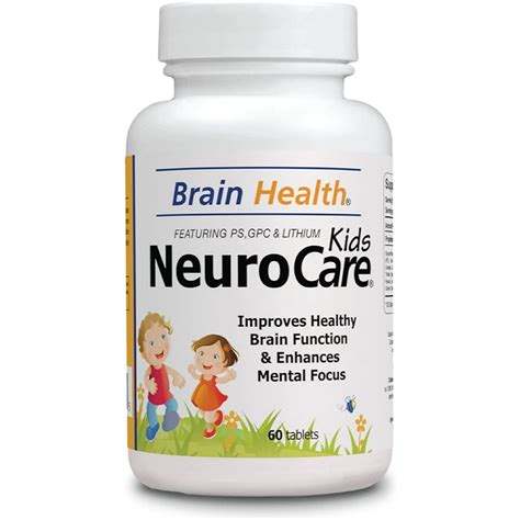 Neuro Care Kids Brain Health 60 Tablets Highly Concentrate Supplent