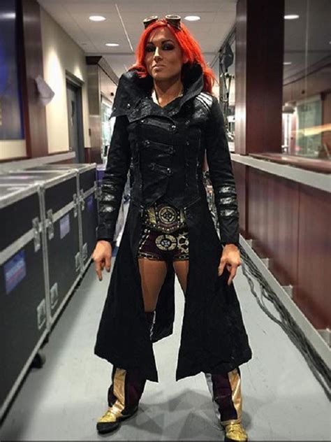 Wwe Becky Lynch Leather Coat Bay Perfect