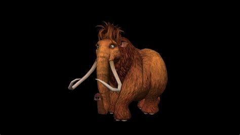 3d Model Of Ellie From Ice Age By M4r3k0001 On Deviantart