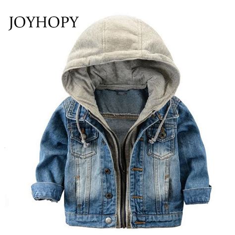 Fashion Denim Baby Boys Children Outerwear Coat Kids Jackets For Infant