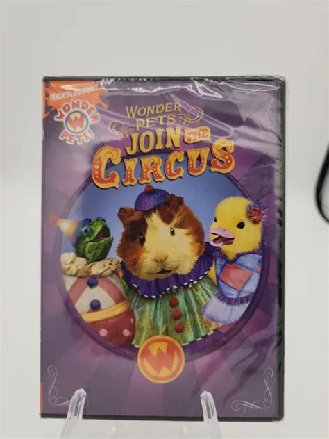 Join The Circus Wonder Pets Nickelodeon Dvd 2009 New Sealed 720