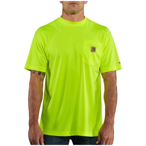 Mens Carhartt Force High Visibility T Shirt 282568 T