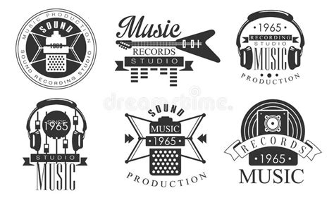 Music Records Studio Retro Labels Music Production Sound Recording