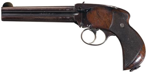 Charles Lancaster Four Barreled Pistol In 455 Cf Rock Island Auction