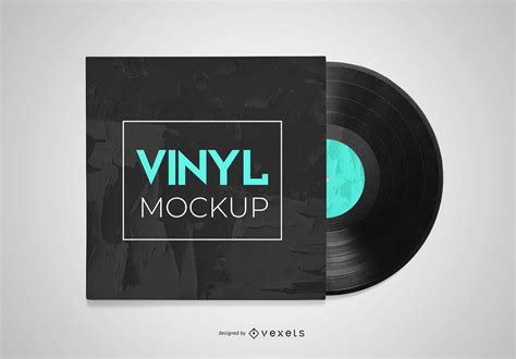 Vinyl Record Overlay Mockup Images