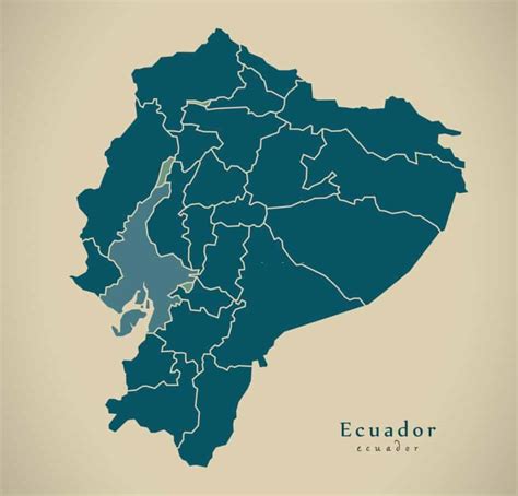 Mapas De Ecuador Mapas Pol Ticos F Sicos Mudos Para Descargar