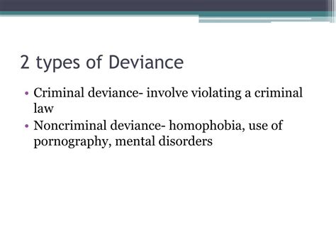Ppt Deviance And Social Control Powerpoint Presentation Free
