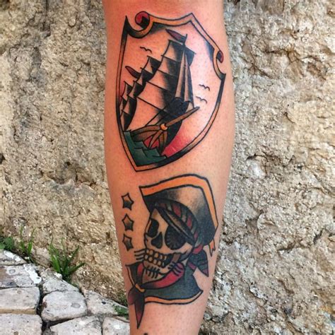 Amazing Masterful Pirate Tattoos Designs Meanings