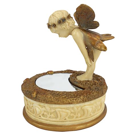 Design Toscano A Pondering Fairy Collectible Box And Reviews Wayfair