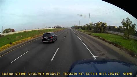 Car On Frontage Road Wrecks Car Cuts In Close In Front Of Me