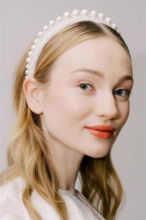 25 Pearl Headbands Headpieces And Hair Accessories Weddingomania