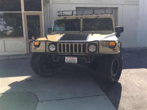 Hummer H1 Restored Mojave Tan For Sale Photos Technical