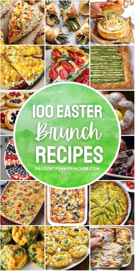 100 Best Easter Brunch Recipes Easter Brunch Food Brunch Recipes