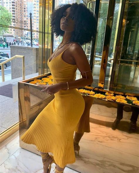 Why Every Black Woman Should Own A Yellow Dress Styled Black Women