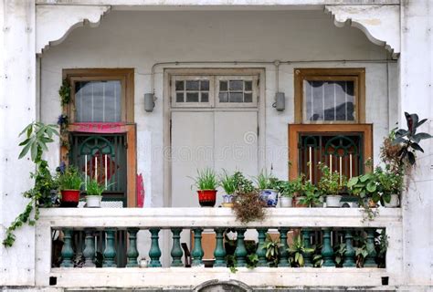 Residence Balcony In South Of China Stock Photo Image Of Living