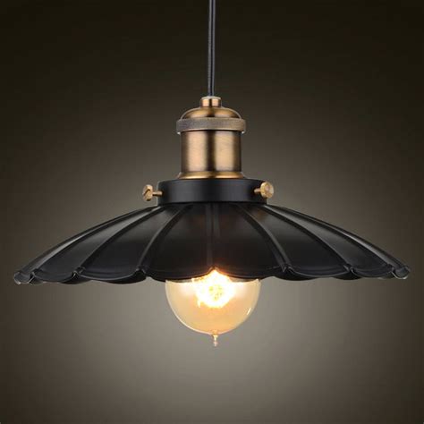 Vintage Industrial Loft Retro Metal Pendant Light Ceiling Lamp Shade Edison Bulb Ebay