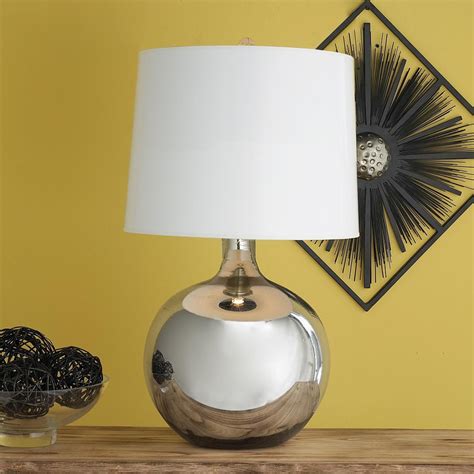 Round Glass Jug Table Lamp 4 Colors Modern Glass Table Lamps