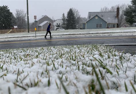Photos Of The First Significant Snowfall Of The Winter Season In The D