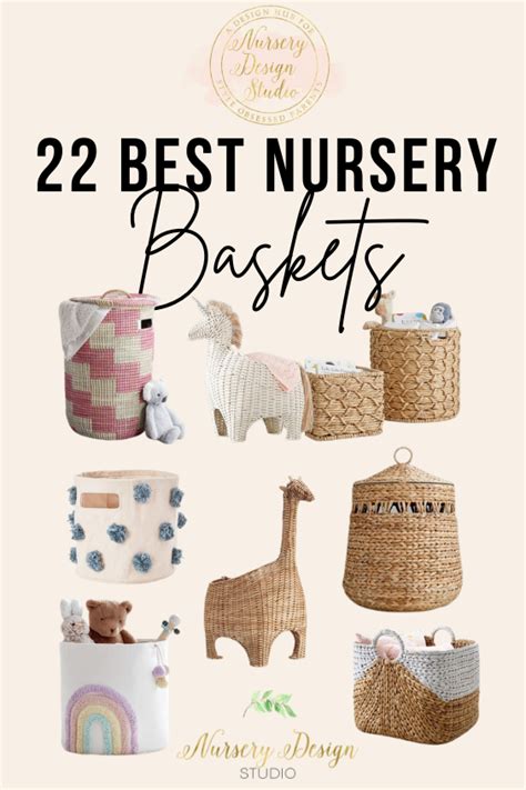 22 Best Nursery Storage Baskets To Rein In Nursery Clutter Nursery