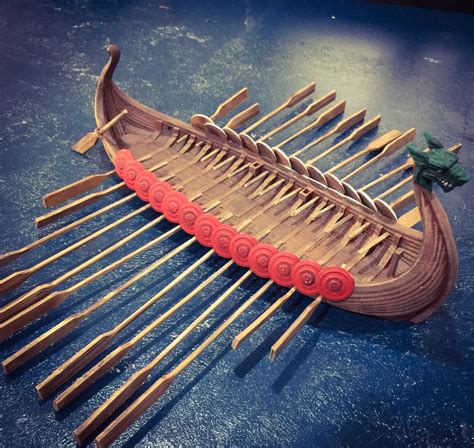 3d Printable Viking Longship Ready To Download And Print