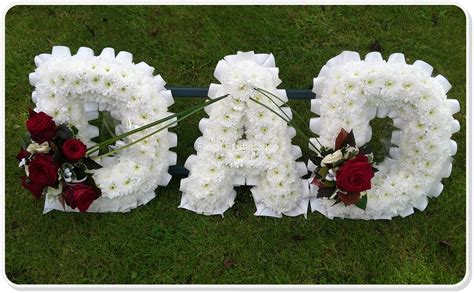 Find the perfect rose picture from over 40,000 of the best rose images. Red and White DAD funeral flowers | Floral Exuberance
