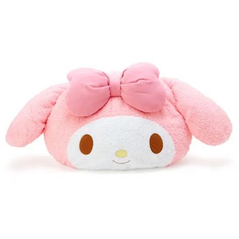 Sanrio My Melody Big Face Cushion Stuffed Toy Plush Doll New Japan 161