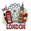 Premium Vector | Vector illustration about londondepicting london ...