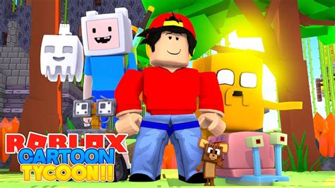 Roblox Adventure The Cartoon Tycoon Youtube