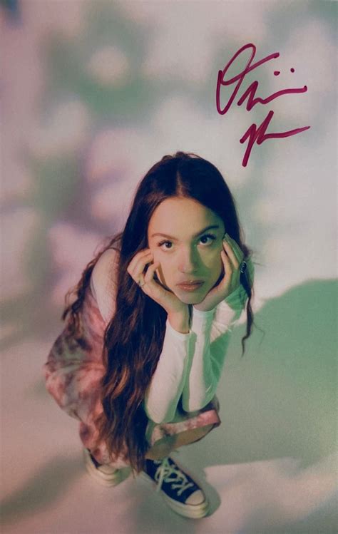 Autograph Signed Olivia Rodrigo Photo