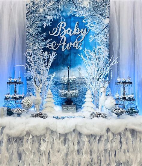 Winter Wonderland Baby Shower By Bizziebeecreations Thank You