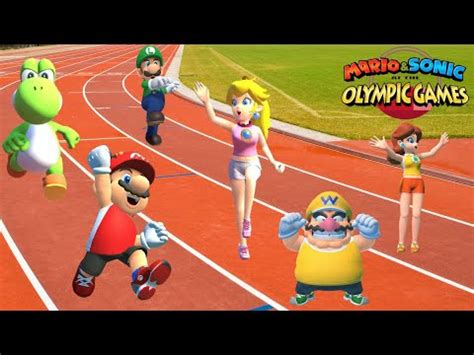 M Hurdles Mario Sonic At The Olympic Games Tokyo Youtube