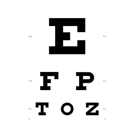 Printable Pediatric Eye Chart 10 Best Snellen Eye Chart Printable