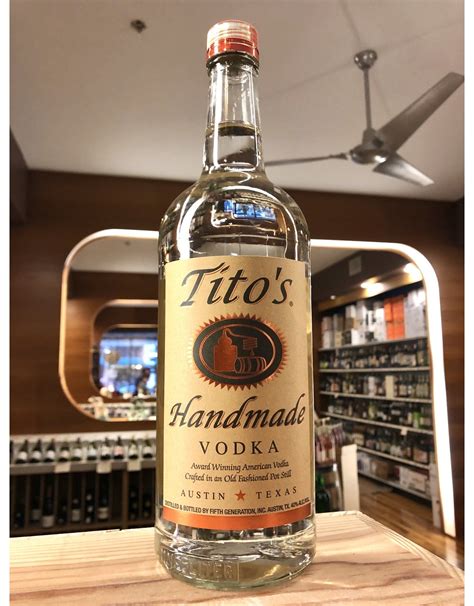 Titos Vodka 1 Liter Downtown Wine Spirits