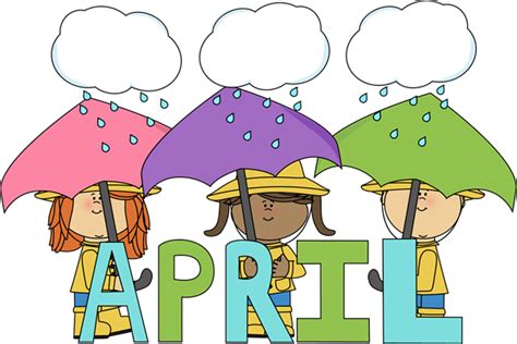Month Of April Showers Clip Art Month Of April Showers Image