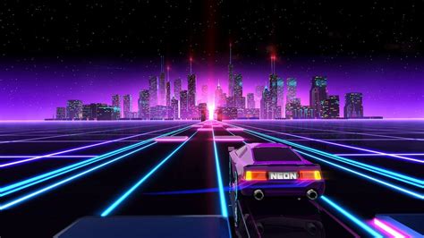 Neon Drive Launches August 8 On Ps4 Playstationblog