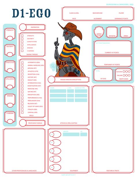 Custom Dnd 5e Character Sheet All In One Photos